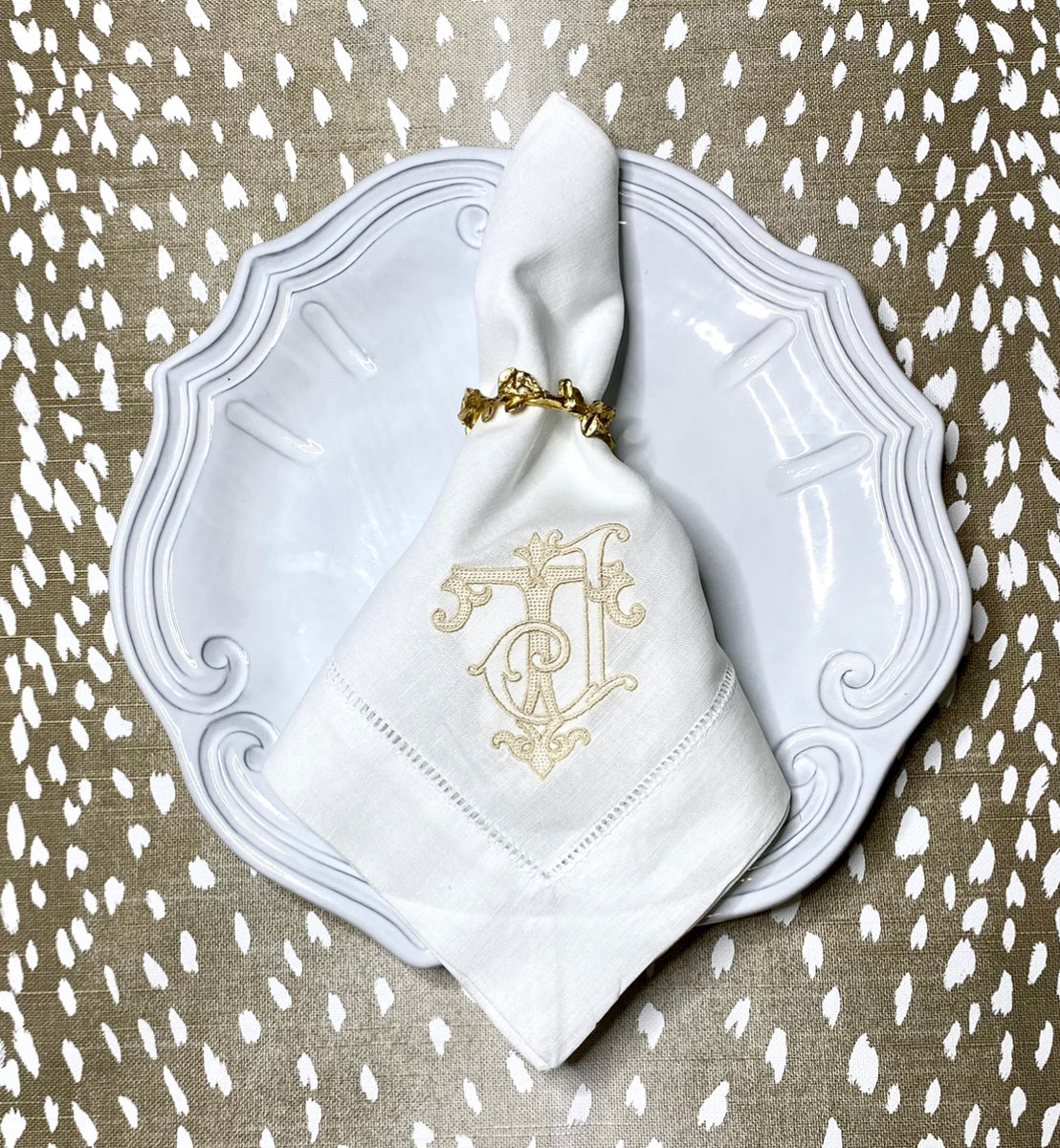 Jordan Cates Set of 3 Napkins AHA Designs