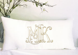 Mary Kathryn Kinley- Monogrammed Pillow