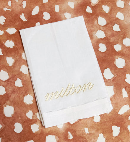 Victoria Baskett- Linen Towel
