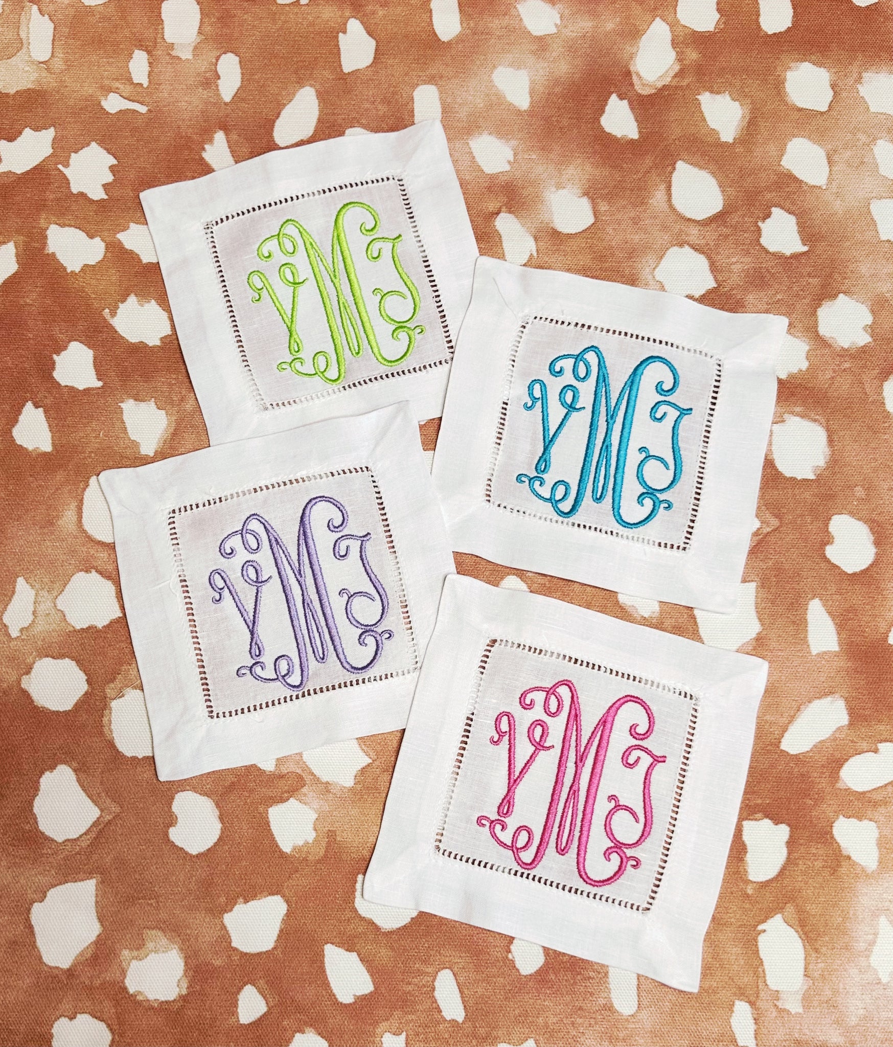 Victoria Baskett- Set of 4 Cocktail Napkins