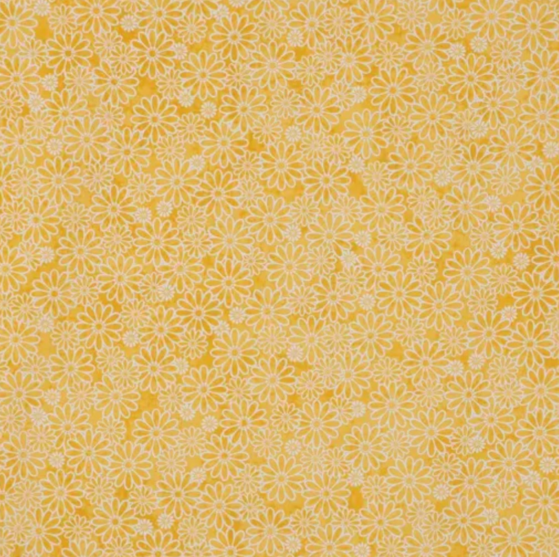 Stroller Tag- Yellow Daisies