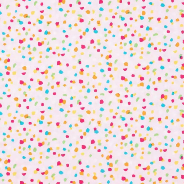 Stroller Tag- Pink Confetti