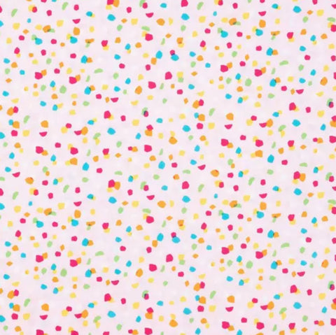 Stroller Tag- Pink Confetti
