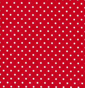 Stroller Tag- Red Polka Dot