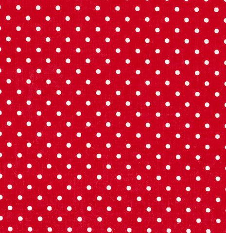 Stroller Tag- Red Polka Dot