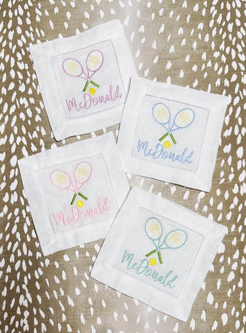 Julia Andrews- Set of 4 Cocktail Napkins
