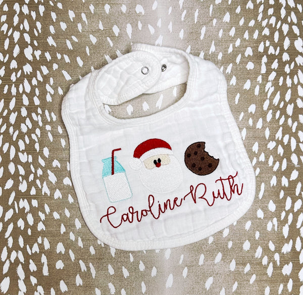 Christmas Wildlife - White Muslin