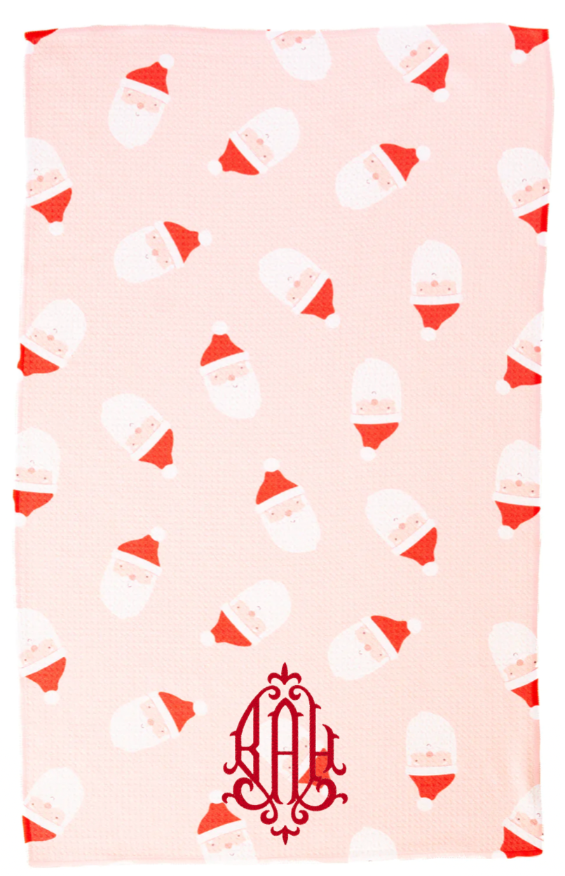 Whimsy Santa Kitchen Towel