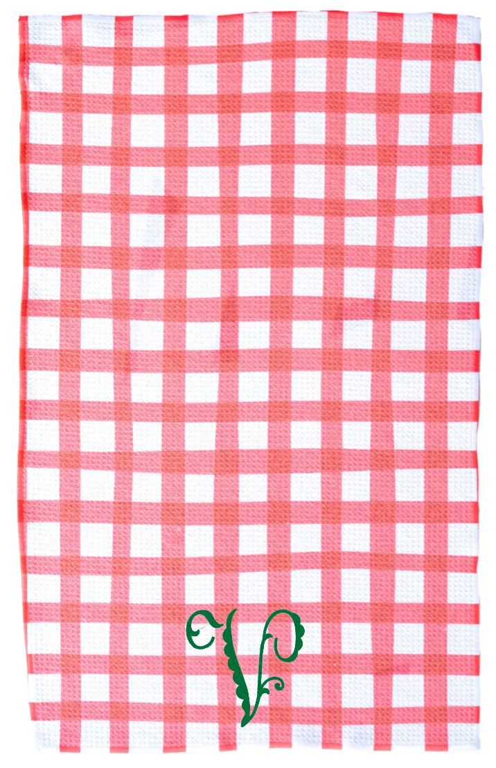 Red Buffalo Check Kitchen Towel