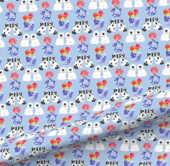 Foo Dogs & Ginger Jars Pillow