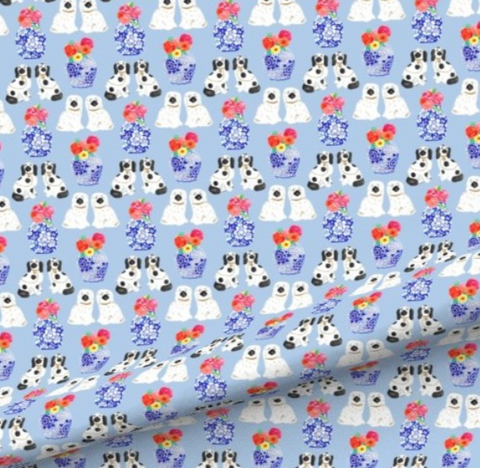 Foo Dogs & Ginger Jars Pillow
