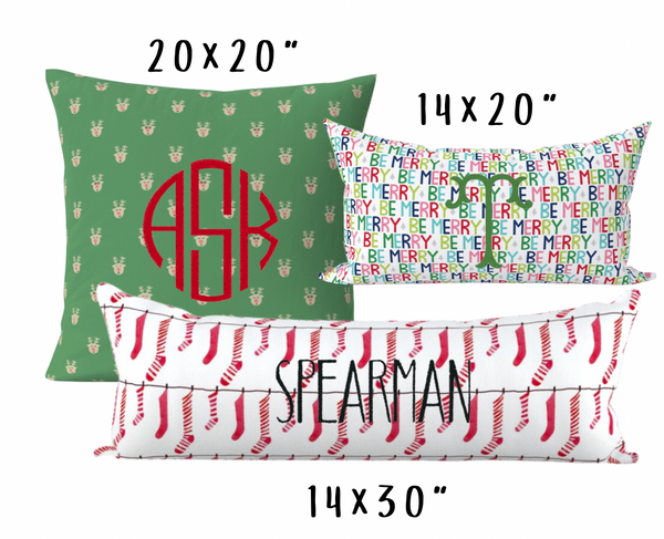 Peachy Stripe Pillow