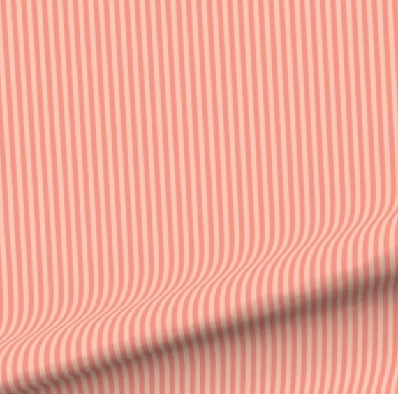 Peachy Stripe Pillow