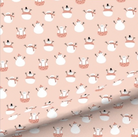 Happy Snowmen Pillow