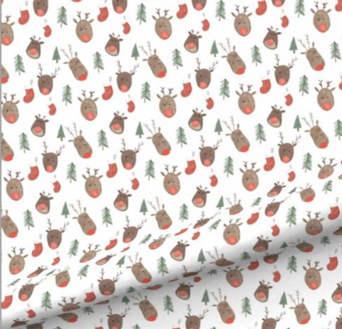 Christmas Reindeer Pillow