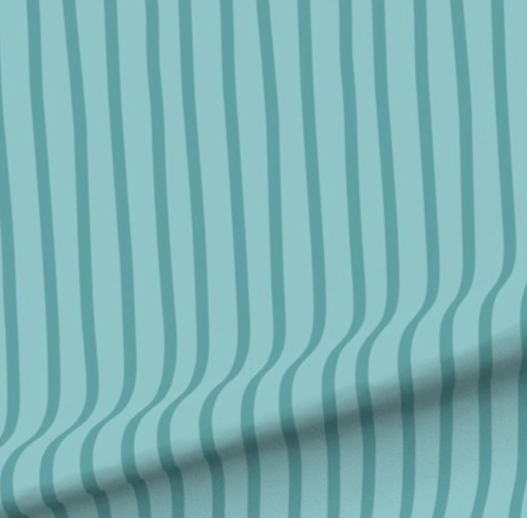 Aqua Stripe Pillow