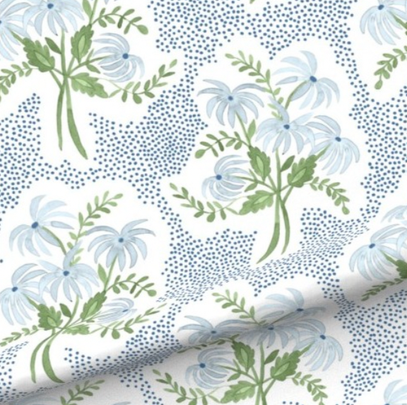 Dotty Bouquet Pillow