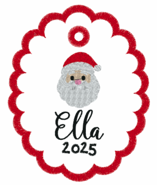 Santa Ornament