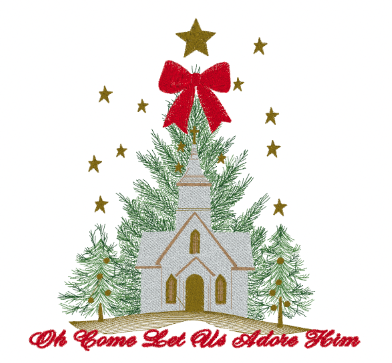 Oh Come Let Us Adore Him- Pillow Exclusive Design