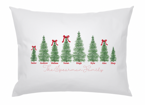 Christmas Family Tree- Pillow Exclusive Design