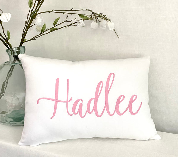 Custom Baby Name Pillow