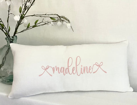 Madeline - 14x30" Name Pillow