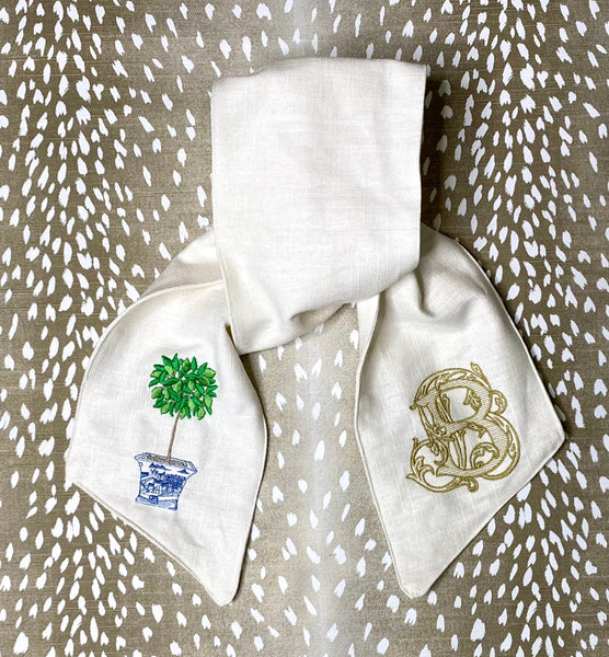 Chic Bunny Wreath Sash