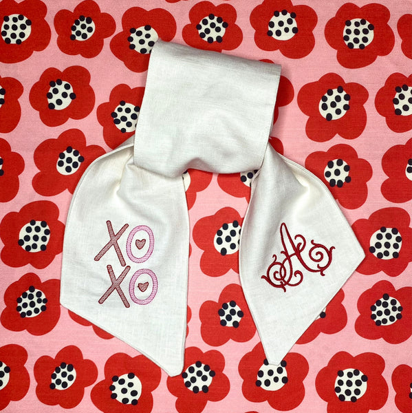 XOXO Wreath Sash