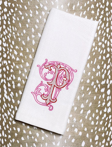 Patricia Kalevas- Valentine Vintage Vine Kitchen Towel