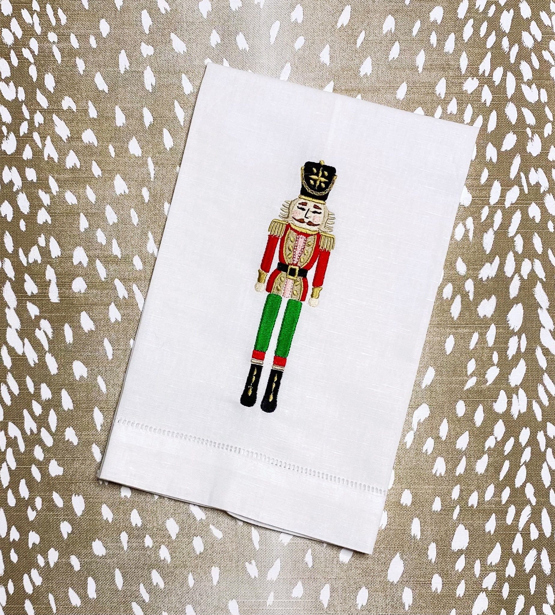 Patricia Kalevas- Nutcracker Linen Towel