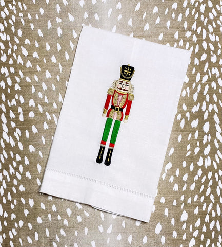 Patricia Kalevas- Nutcracker Linen Towel