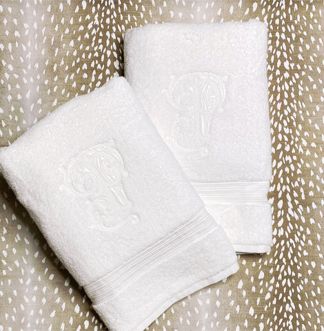 Patricia Kalevas- Set of 2 Bath Towels