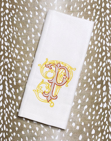 Patricia Kalevas- Autumn Vintage Vine Kitchen Towel