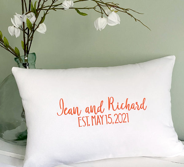 Secret to Marriage Team Pillow