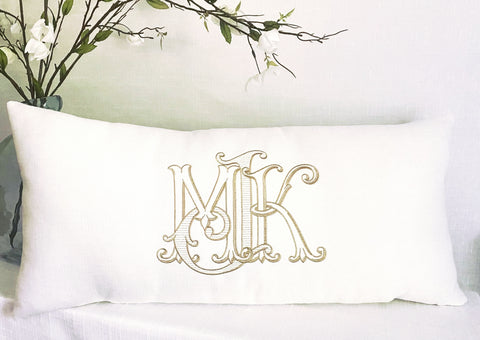 Mary Kathryn Kinley- Monogrammed Pillow