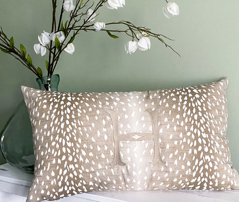 Mackenzie Townsen- Embroidered Pillow