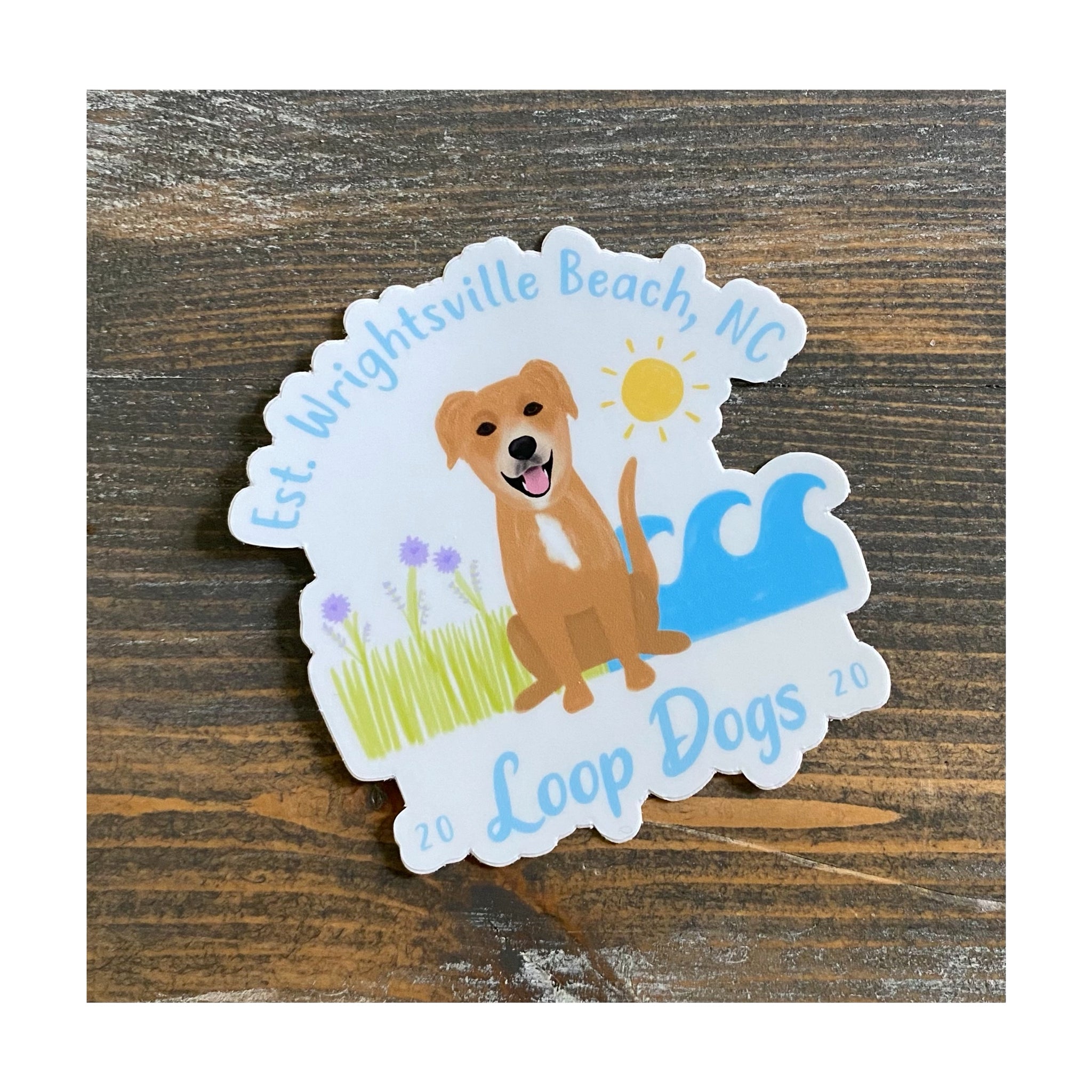 Loop Dogs Logo Sticker