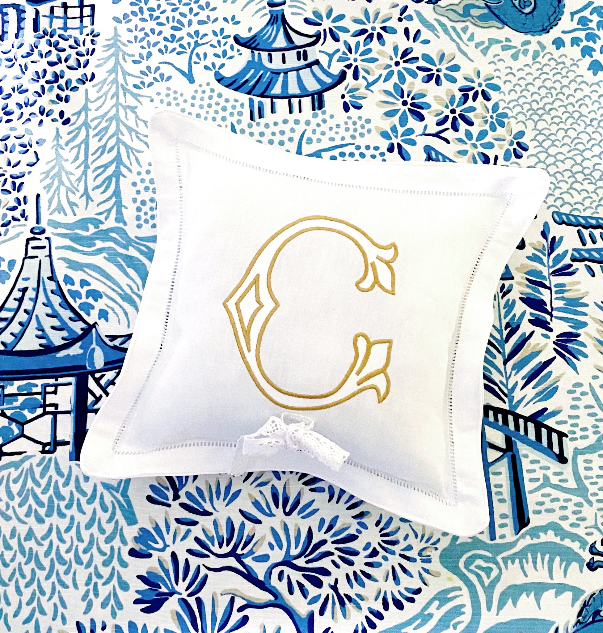 Ring Bearer Pillow- Skinny Edge