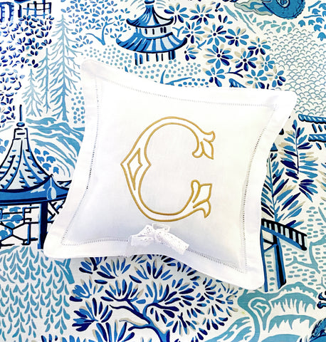 Ring Bearer Pillow- Skinny Edge