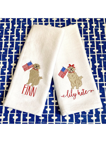 4th of July Pup- Girl
