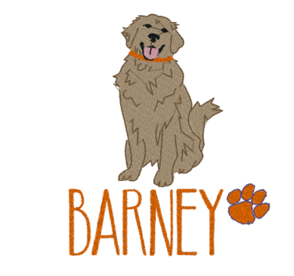 Clemson Pup Design
