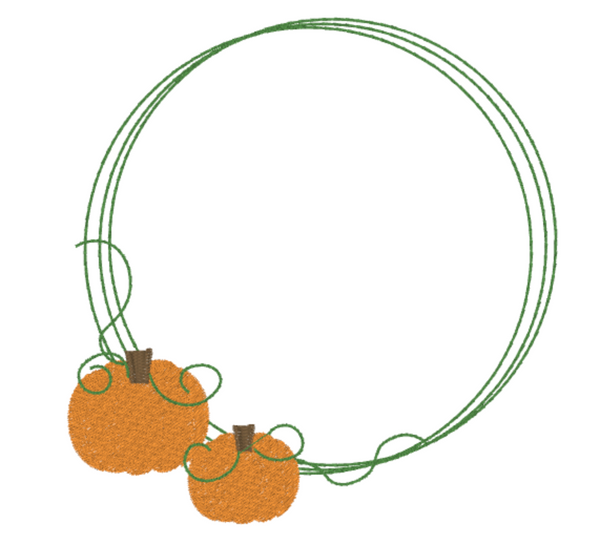 Pumpkin Circle Design