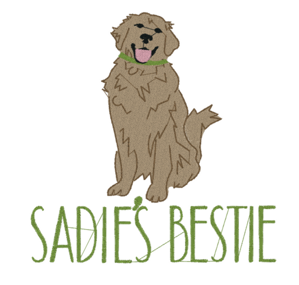 Golden Retriever Pup- Baby Bib