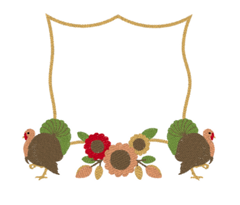 Fall Turkey Frame Design