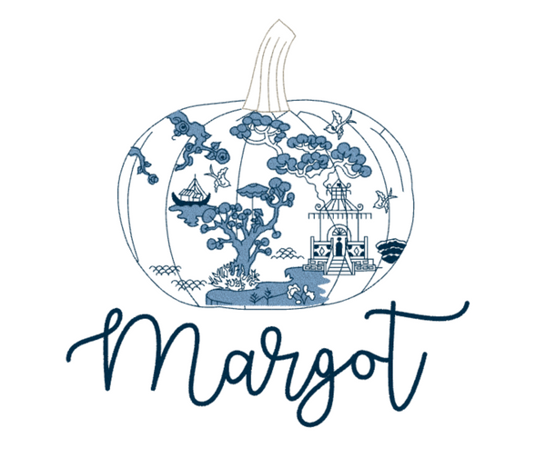 Chinoiserie Pumpkin Design