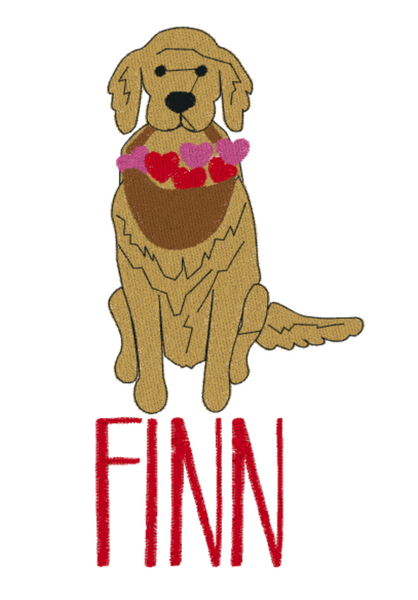 Valentine's Boy Pup