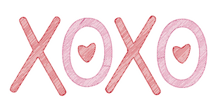 XOXO Valentine's Design