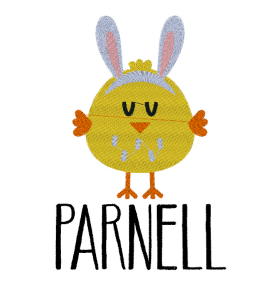 Bunny Chick Easter Design