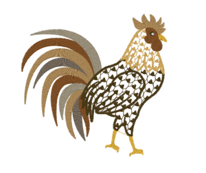 Chic Fall Rooster