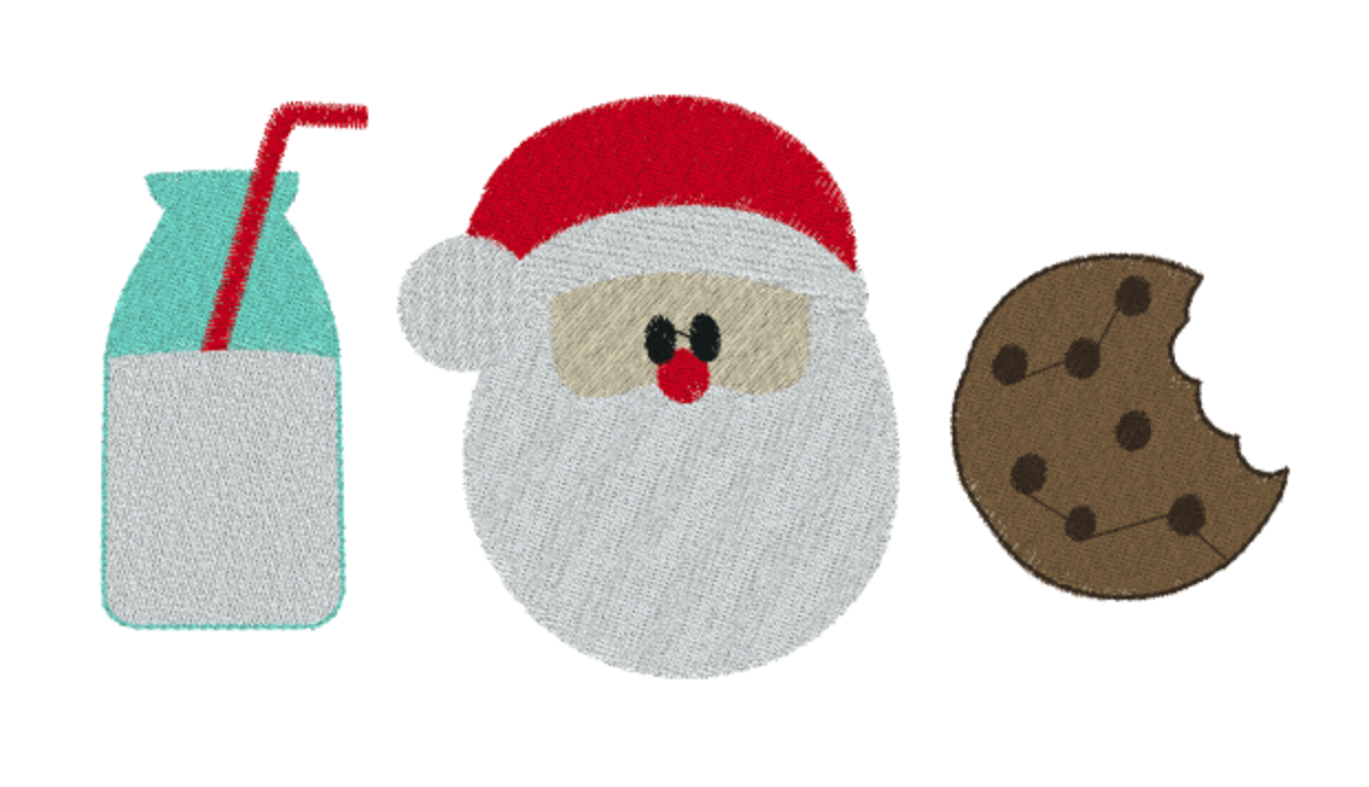 Santa's Cookies Design